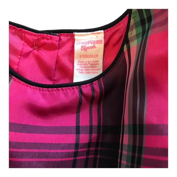 OshKosh B’gosh Traditional Pink Plaid Dress - Picture 4 of 9